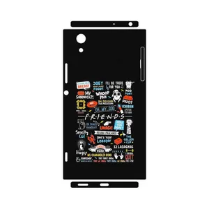 MAHOOT Friends 2-FullSkin Cover Sticker for Sony Xperia XA1