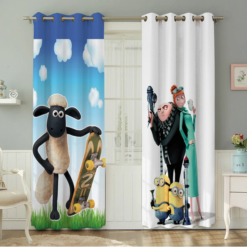 پرده نیروانا طرح کودک   مدل هازان کد 4173 سایز 140×280 سانتی متر