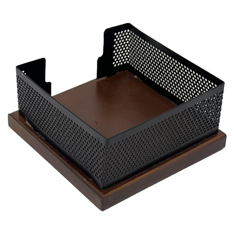 جای کاغذ یادداشت مدل چوب و فلز