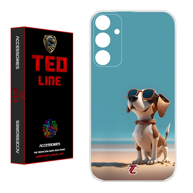 کاور تدلاین طرح سگ کد 1187 مناسب برای گوشی موبایل سامسونگ Galaxy A25