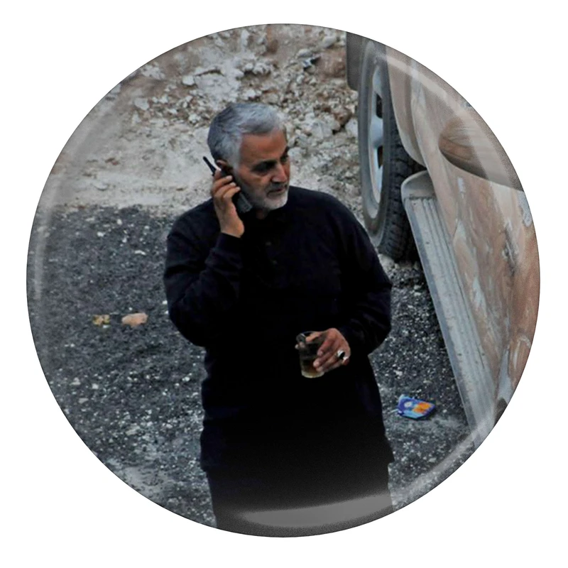 مگنت طرح سپهبد شهید حاج قاسم سلیمانی مدل S12229