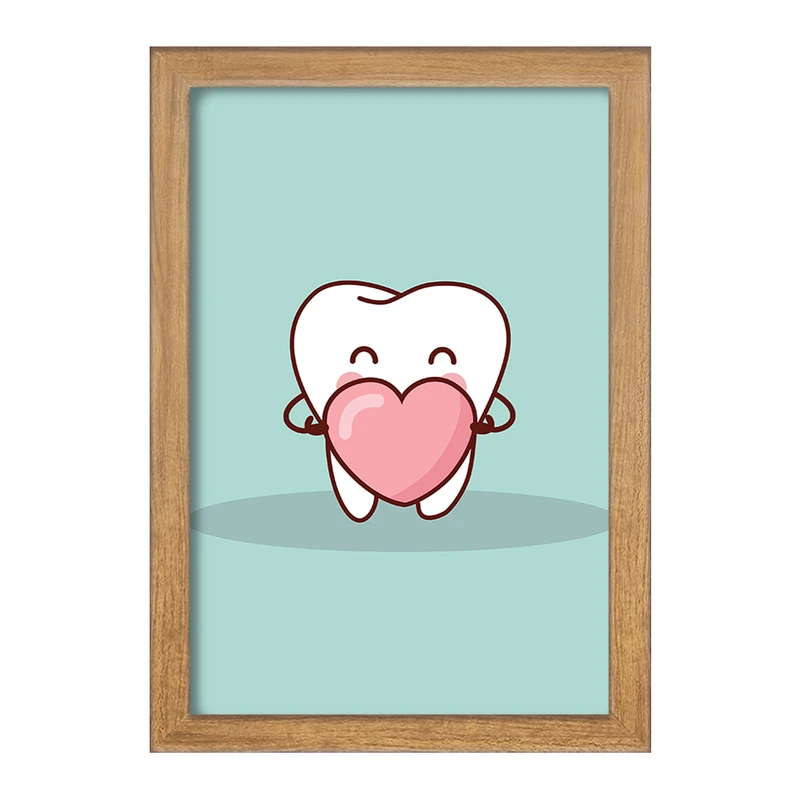 تابلو خندالو مدل دندان و دندان پزشکی کودکانه کد 36769