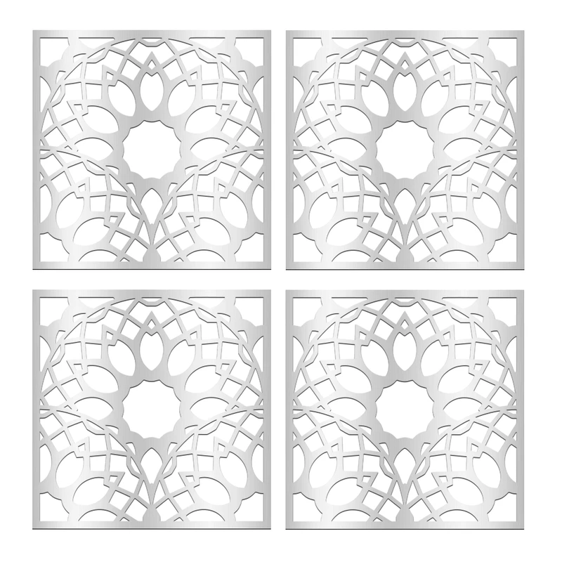 تایل سقفی آسمان مجازی بنی دکو مدل MC52 اندازه 60x60 سانتی متر مجموعه 4 عددی