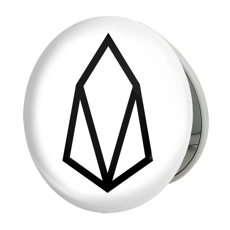 آینه جیبی خندالو طرح ارز دیجیتال ایاس مدل تاشو کد 4052 