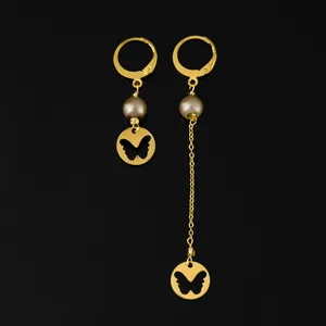گوشواره طلا 18 عیار زنانه مدل TH118