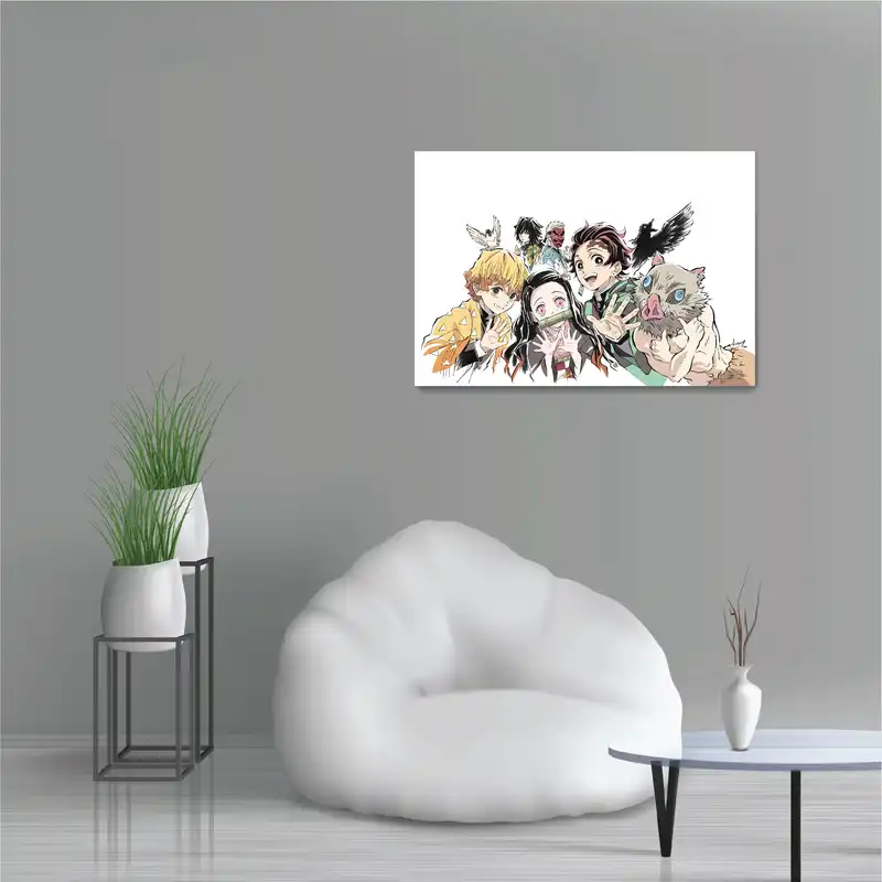 پوستر طرح انیمه شیطان کش مدل M0189