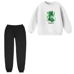 ست سویشرت و شلوار بچگانه مدل ماینکرفت کد 6