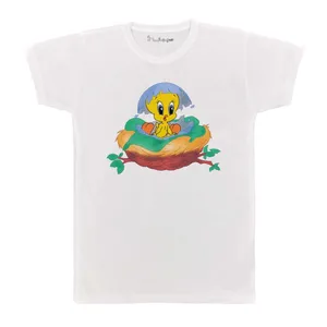 تی شرت بچگانه پرمانه طرح توییتی کد pmt.4394