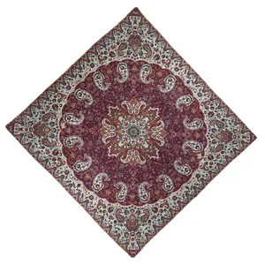 رومیزی ترمه طرح نسترن مدل ZRSH1/1CH