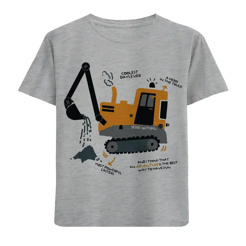 تی شرت بچگانه مدل لیفتراک F364