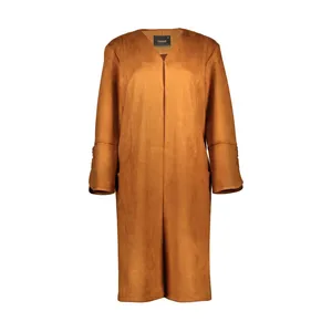 پالتو زنانه مدل 425 رنگ خردلی