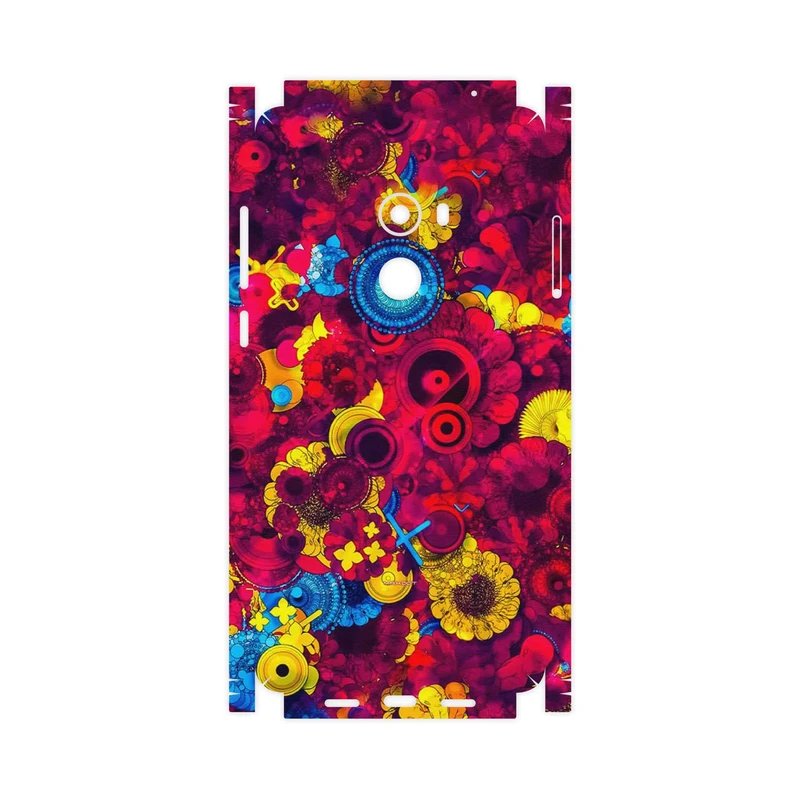 برچسب پوششی ماهوت مدل Vector Flower Garden Digital Art-FullSkin مناسب برای گوشی موبایل شیائومی Mi Mix 2