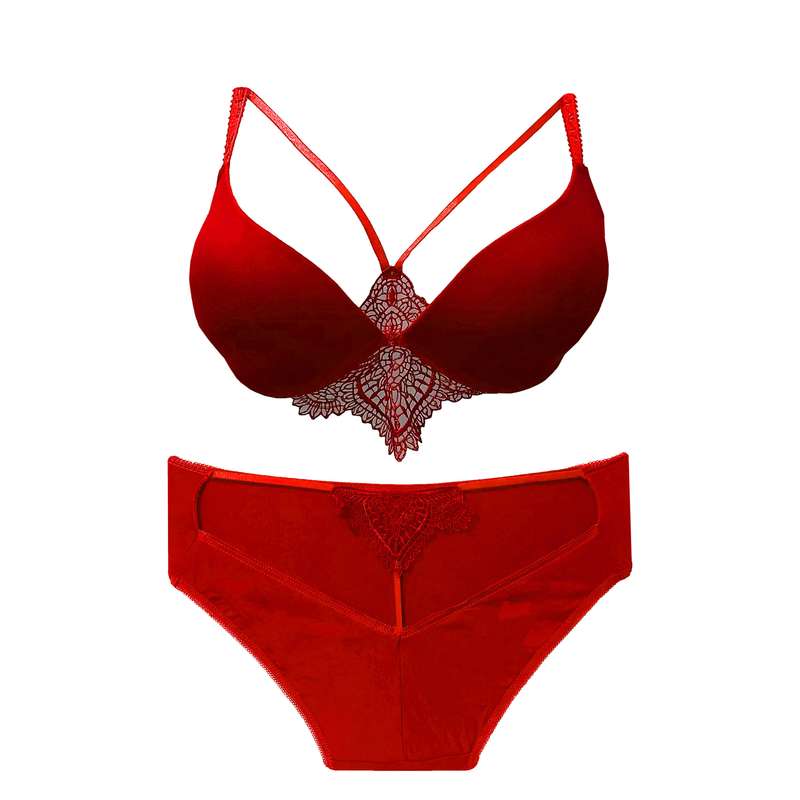 ست شورت و سوتین زنانه مدل J-HAL_3144