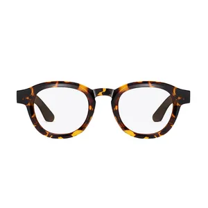 فریم عینک طبی پنتوس مدل S31107-C2-1 Acetate مناسب برای صورت گرد و بیضی