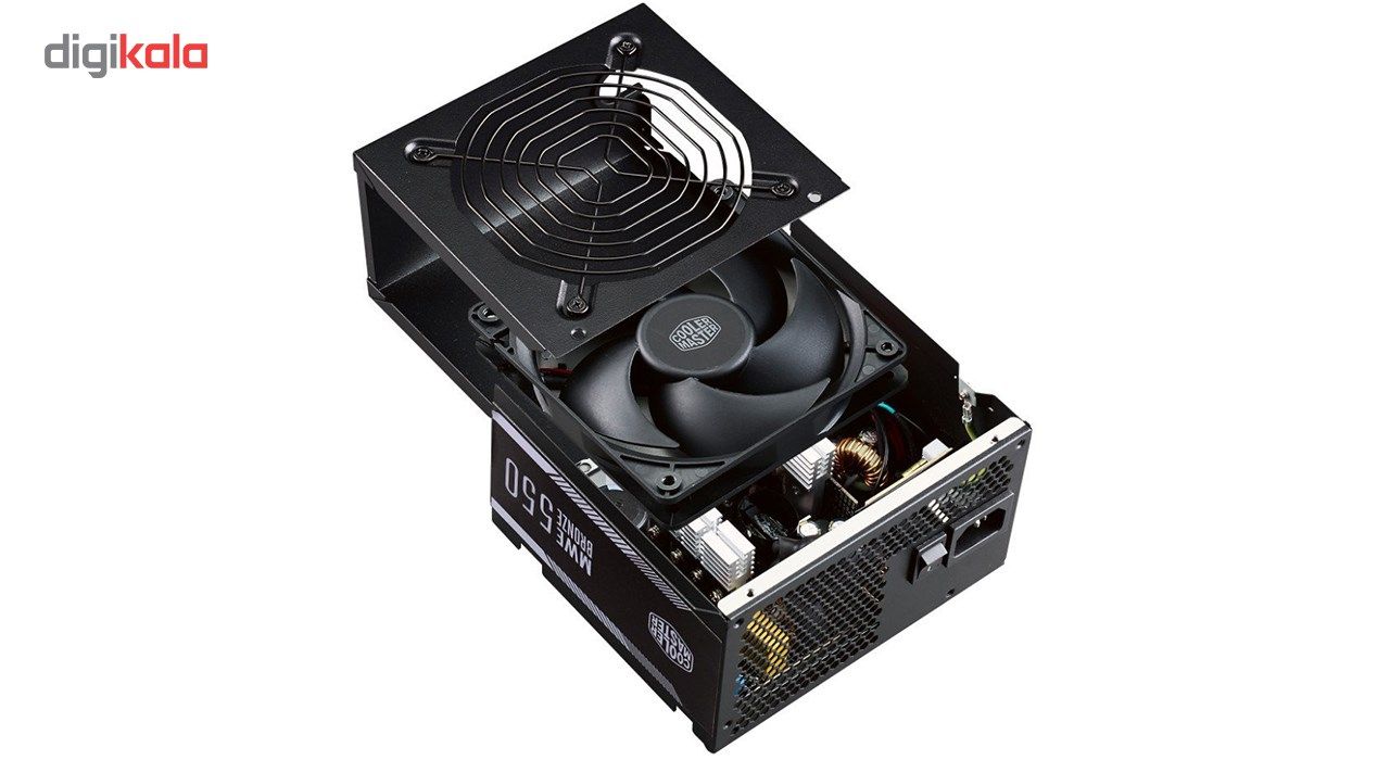 منبع تغذیه کامپیوتر کولر مستر مدل MWE Bronze 550 main 1 10