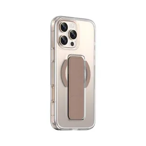 Green Lion Magsafe Leather Grip For iphone 16 Pro max