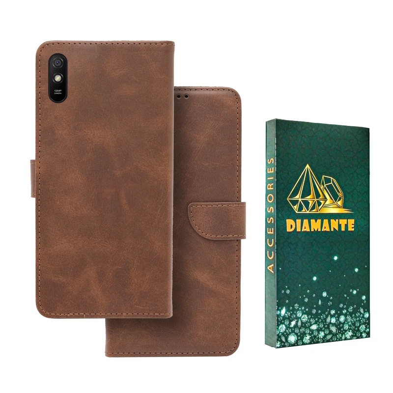 کیف کلاسوری دیامانته مدل Bors Gn مناسب برای گوشی موبایل شیائومی Redmi 9َA