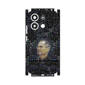 MAHOOT Collage of Steve Jobs 2-FullSkin Cover Sticker for Xiaomi Redmi Note 13 4G