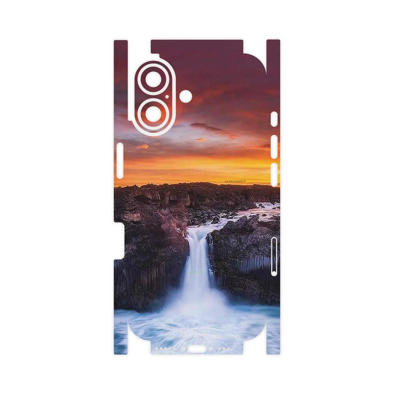 برچسب پوششی ماهوت مدل Waterfall-FullSkin مناسب برای گوشی موبایل اپل iPhone 16