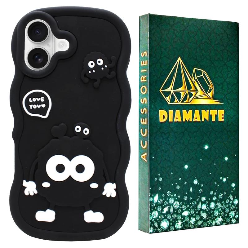 کاور دیامانته مدل Noir Gn مناسب برای گوشی موبایل اپل iPhone 17