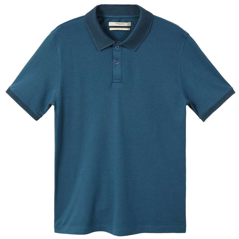 پولوشرت آستین کوتاه مردانه مانگو مدل BL739MER