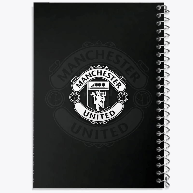 دفتر ژورنال نویسی 50 برگ خندالو مدل نقطه ای طرح باشگاه منچستر یونایتد کد 26519