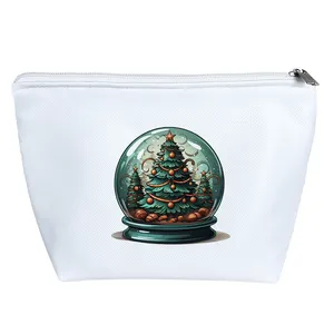 کیف لوازم آرایش دخترانه خندالو مدل کریسمس کد H1013