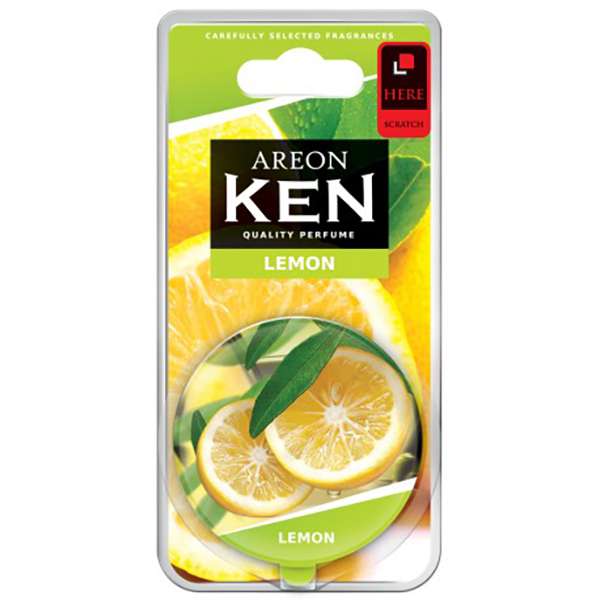 خوشبو کننده خودرو آرئون مدل Ken Lemon