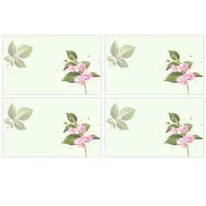 زیربشقابی مدل شکوفه بهار کد F3ZI1049 مجموعه 4عددی