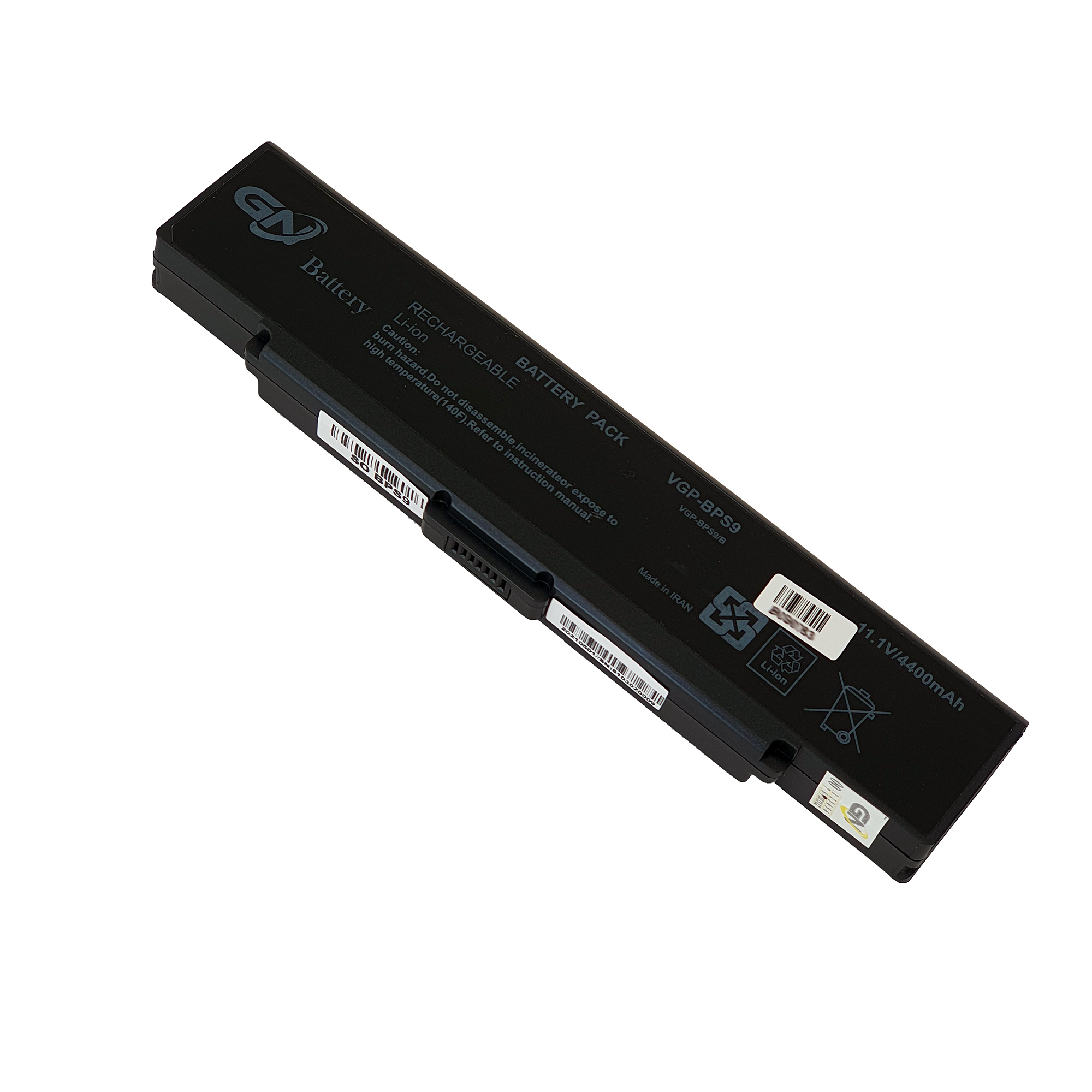 باتری لپ تاپ 6 سلولی گلدن نوت بوک جی ان مدل VGP-BPS9 مناسب برای لپ تاپ سونی VAIO VGN-AR71ZU/ VGN-CR11