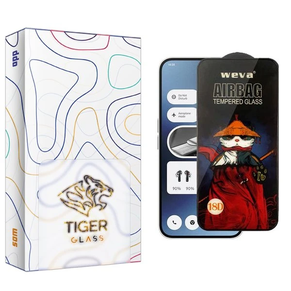 محافظ صفحه نمایش تایگر گلس مدل APL2 Airbag مناسب برای گوشی موبایل ناتینگ  2a