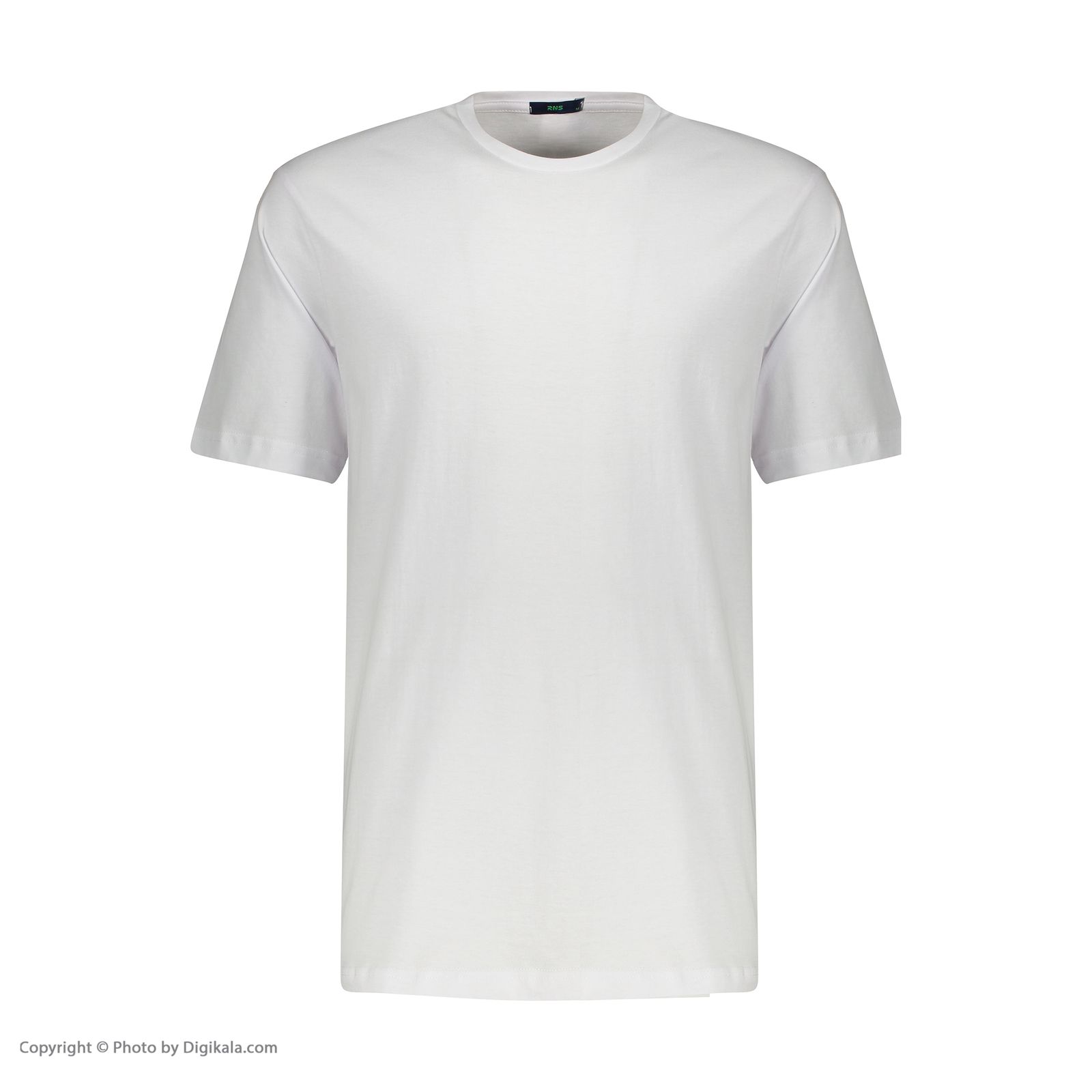 تی شرت آستین کوتاه لانگ مردانه آر اِن اِس مدل 12021316-White -  - 2