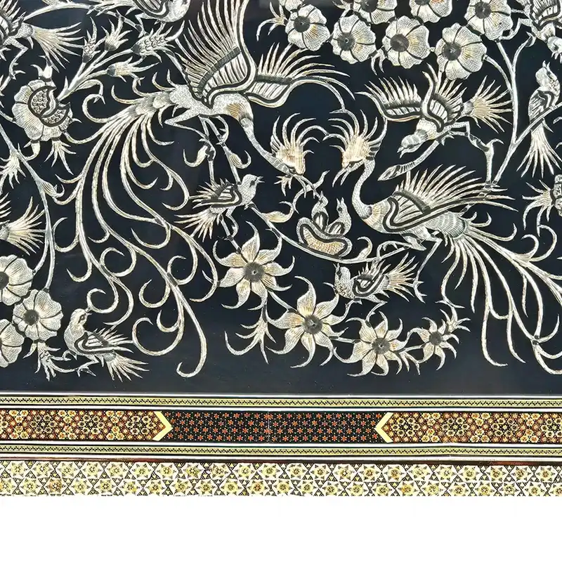 تابلو قلمزنی طرح سیمرغ کد T8050