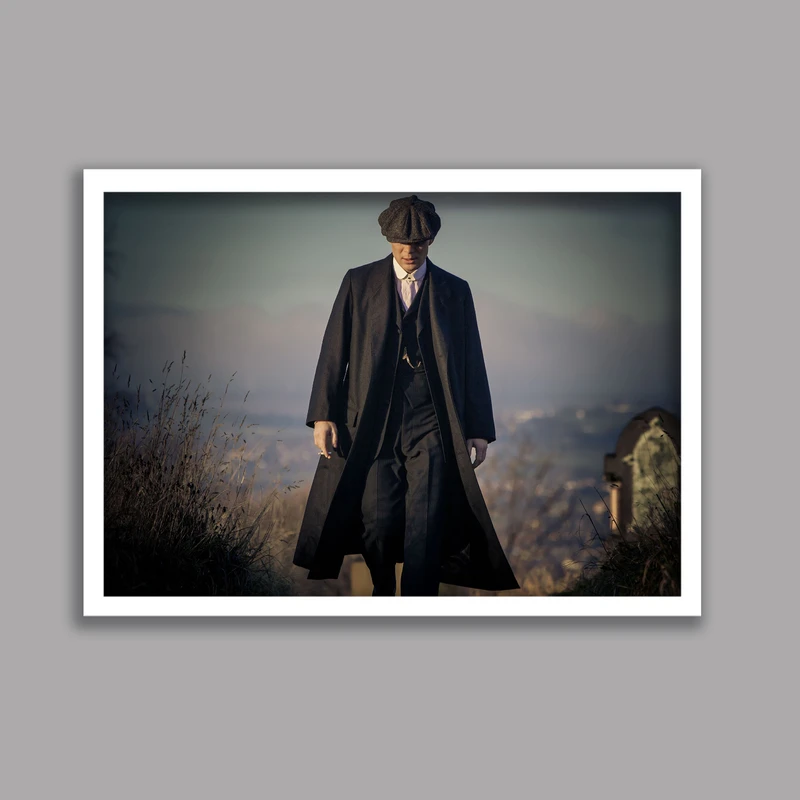 تابلو مدل تامی شلبی سریال پیکی بلایندرز Peaky Blinders کد LA-G10374