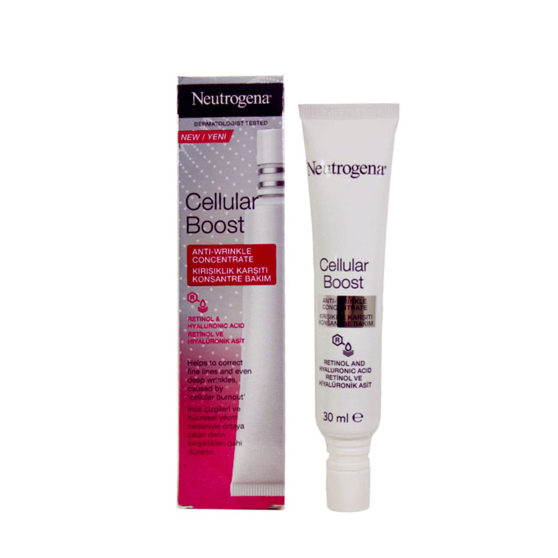 مراقبت پوست کرم ضد چروک نوتروژینا مدل cellular boost حجم 30 میلی لیتر