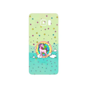 MAHOOT Rainbow unicorn adventure Cover Sticker for Samsung Galaxy S6 Edge