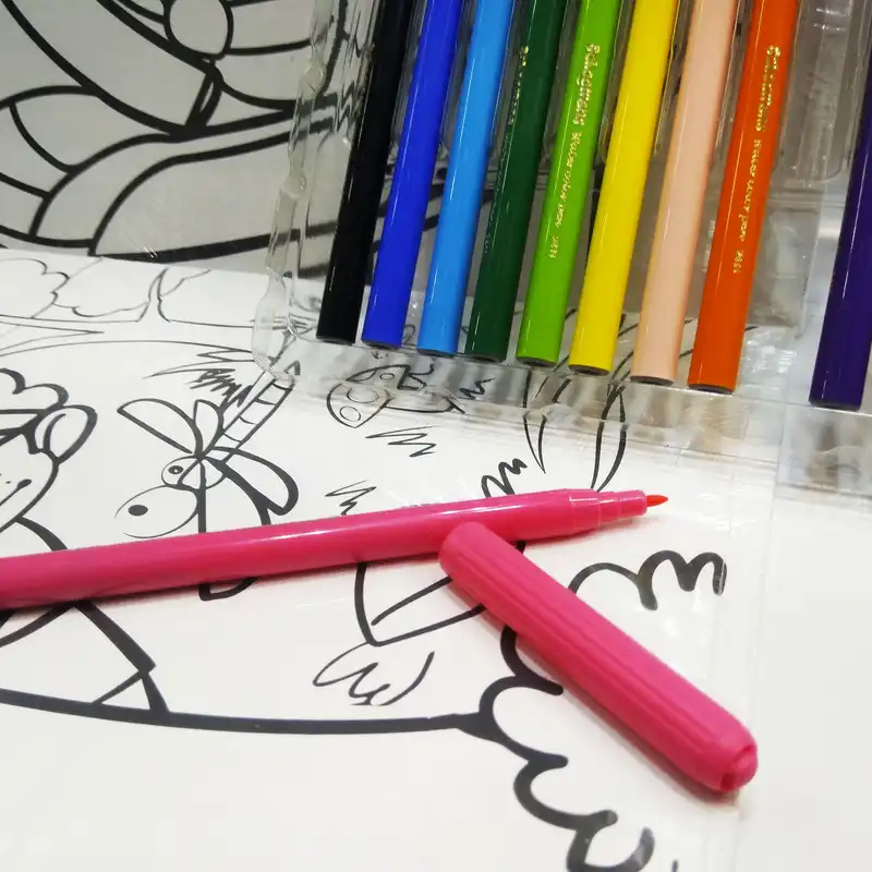 بسته رنگ آمیزی اسکول فنس مدل CREATIVE ARTIST مجموعه 14 عددی