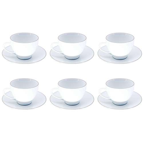 سرویس چای خوری 12 پارچه چینی زرین ایران مدل سوئدی سمن