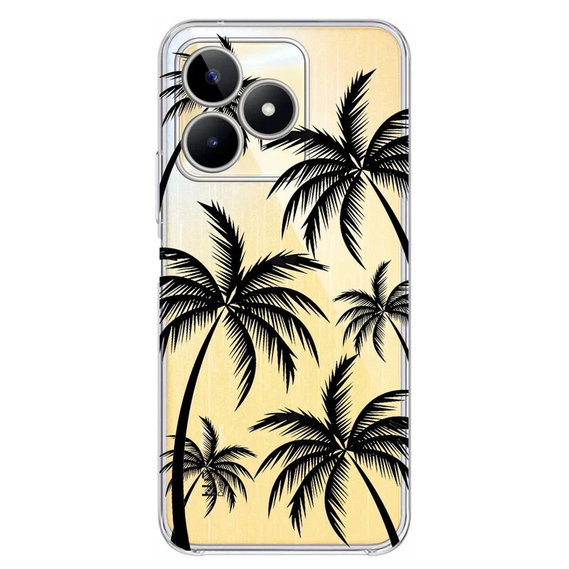 کاور مگافون طرح نخل مدل C52-B مناسب برای گوشی موبایل ریلمی C53