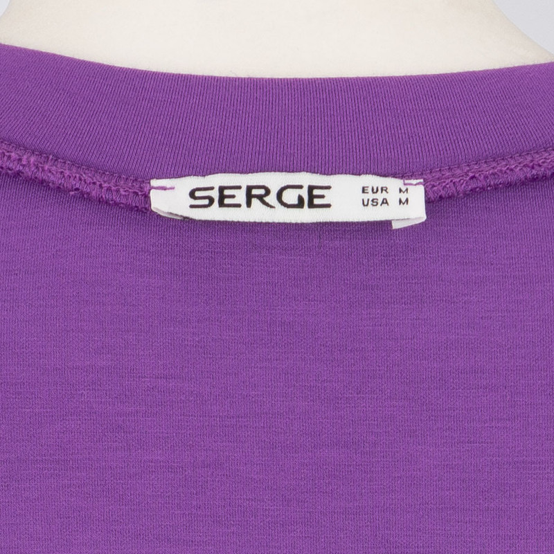 سویشرت زنانه سرژه مدل 203454 رنگ بنفش