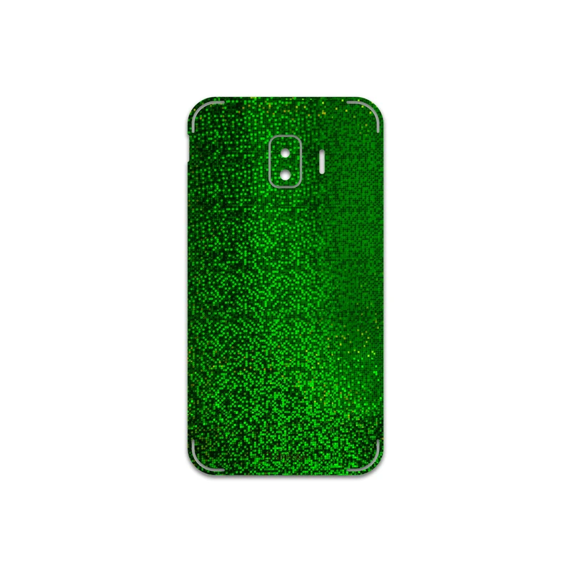 برچسب پوششی ماهوت مدل Green-Holographic مناسب برای گوشی موبایل سامسونگ Galaxy J2 Core