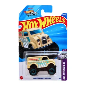 ماکت ماشین هات ویلز مدل HW MONSTER DAIRY DELIVERY
