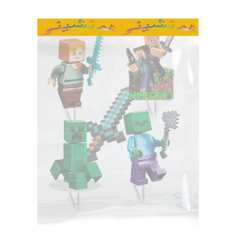 تاپر مدل ماینکرافت مجموعه 5 عددی