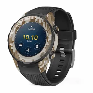 برچسب ماهوت طرح Army-Desert-Pixel مناسب برای ساعت هوشمند هوآوی Watch 2