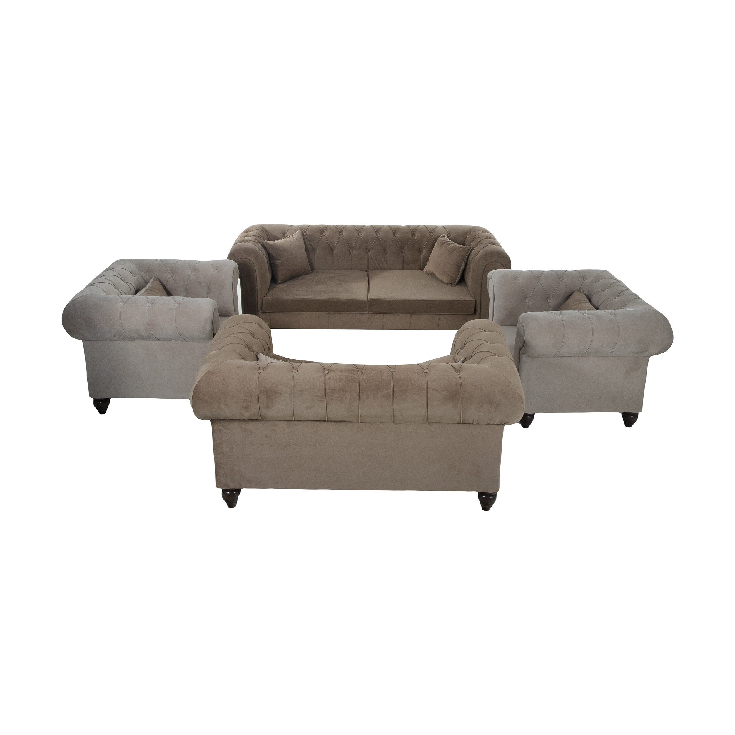 مبل راحتی 7 نفره چشمه نور مدل MA-740/BR-CR