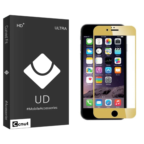محافظ صفحه نمایش کوکونات مدل UD Black مناسب برای گوشی موبایل اپل Iphone 6 plus / 6s plus
