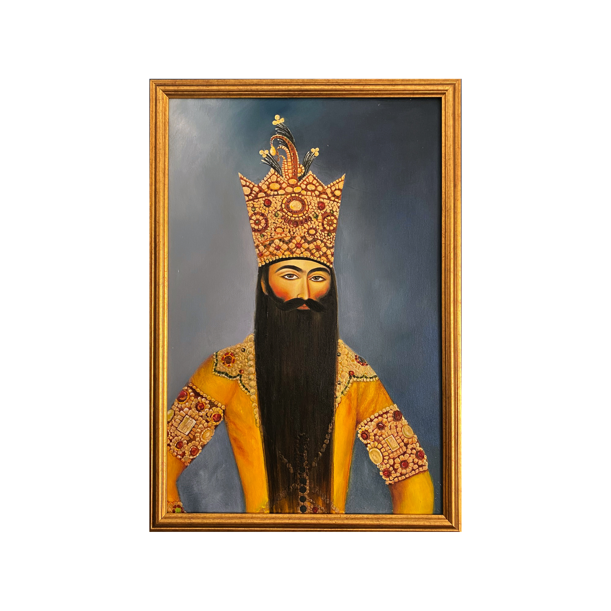 تابلو نقاشی طرح شاهزاده کد F-658