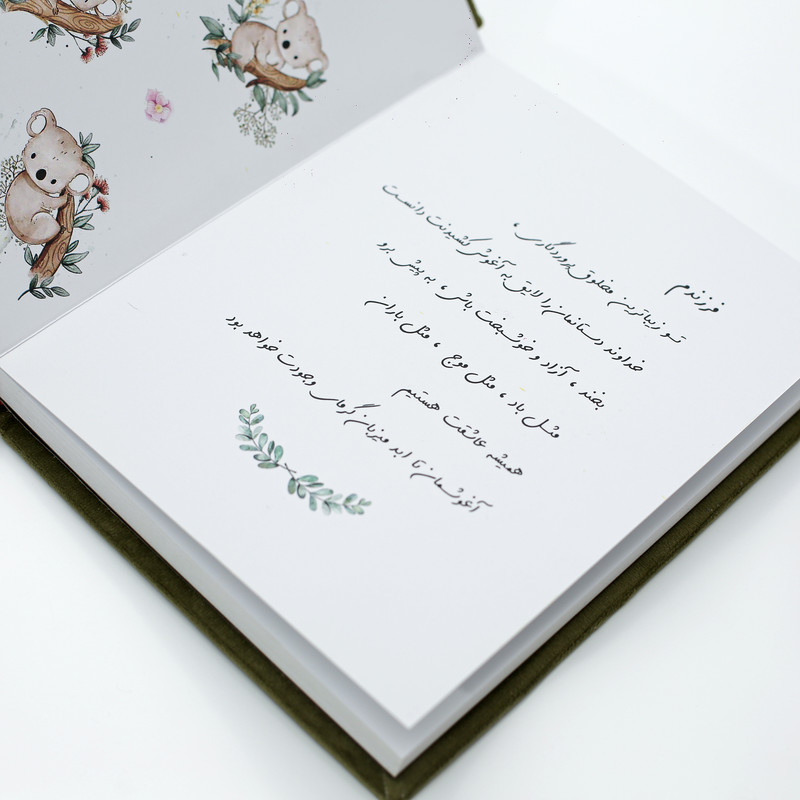 آلبوم خاطرات کودک مدل 16x21-PLX-1014