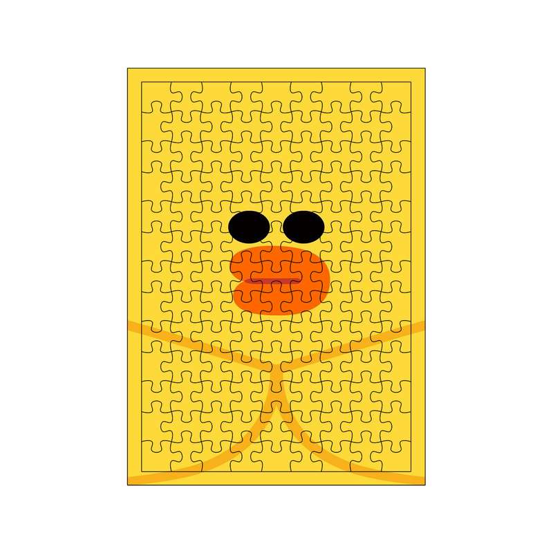 پازل 117 تکه مدل جوجه کد 1796