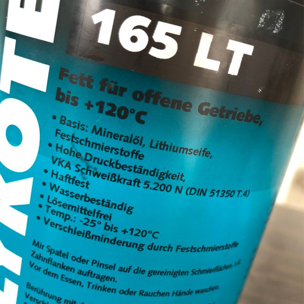 گریس مولیکوت مدل 165LT وزن 1000 گرم